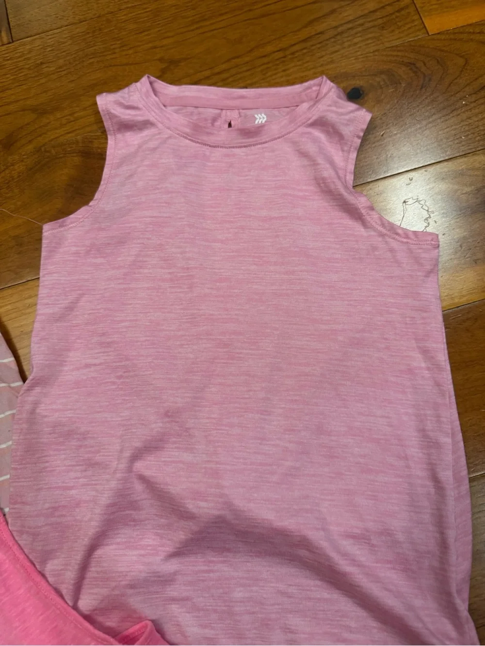 Girls Assorted Pink Tank Top Set of Four